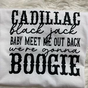 Brand new unisex white Brooks & Dunn T-shirt